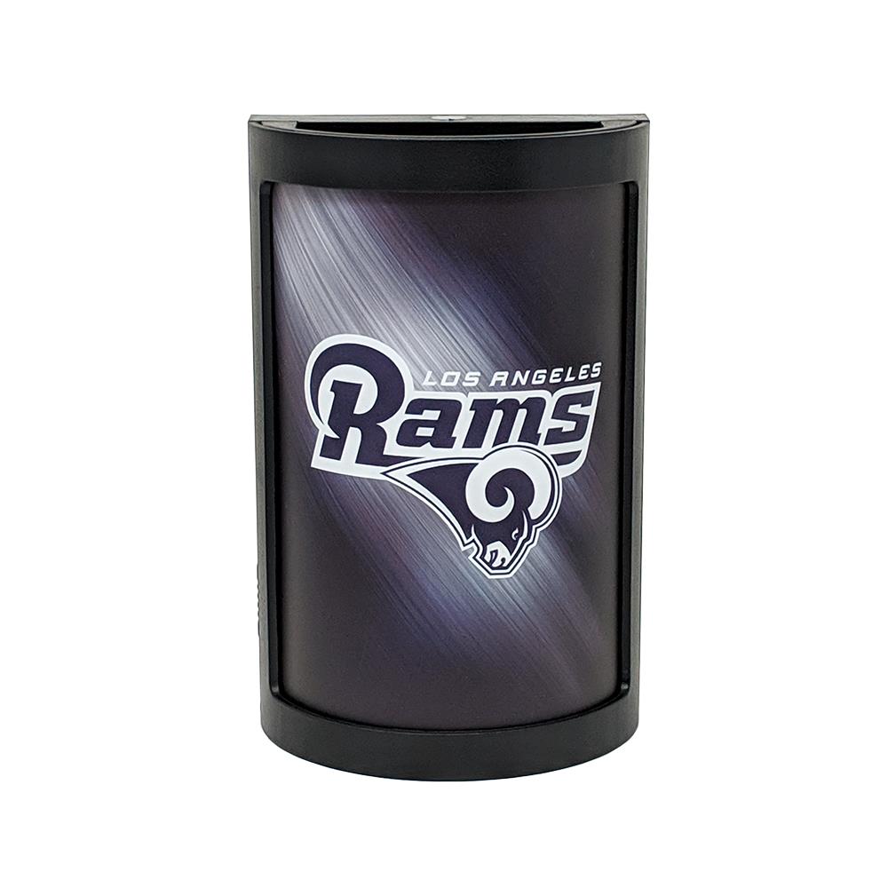 Party Animal Los Angeles Rams Black LED Night Light Auto On/Off | NLRM