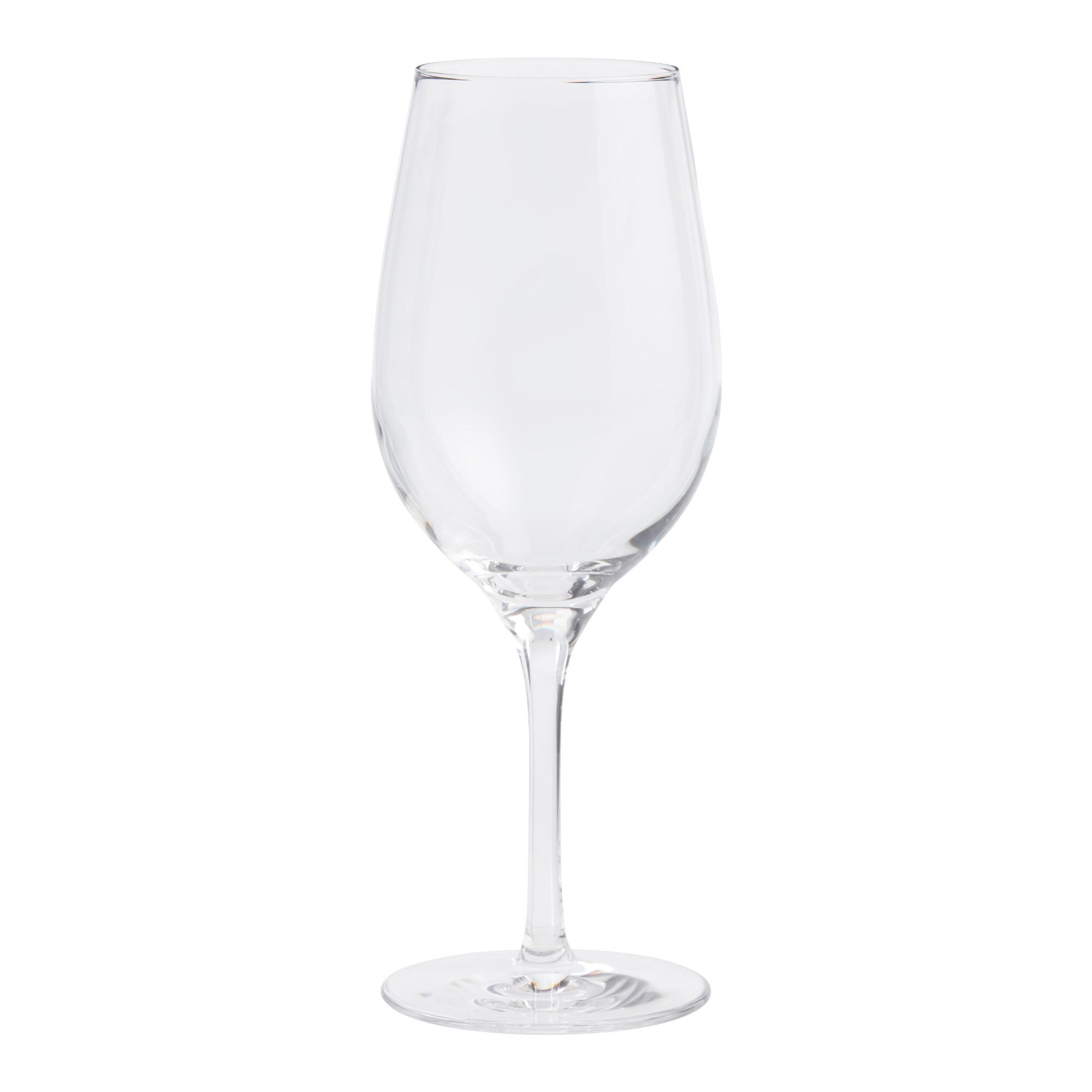 Connoisseur Crystal Chardonnay Wine Glasses Set Of 4 by World Market