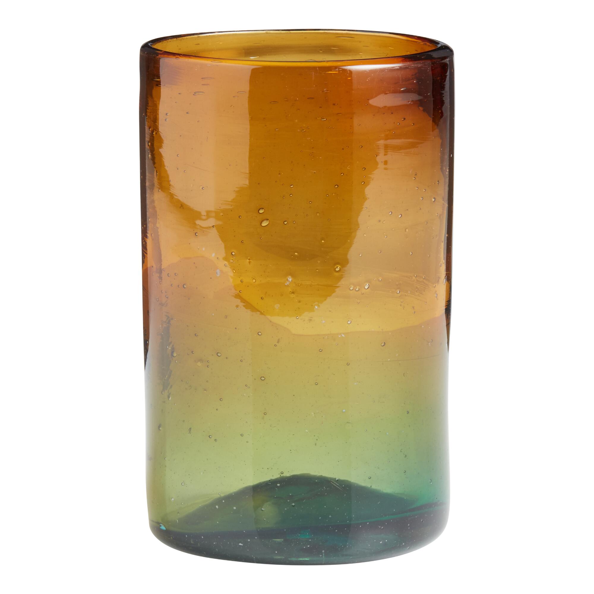 Ombre Monterey Highball Glasses Set of 4: Blue/Green/Multi by World Market