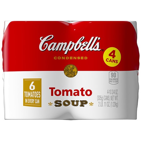 Campbell's Tomato Condensed Soup - 10.75 oz x 4 pack