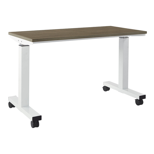 Metal Adjustable Height Mott Desk: White by World Market