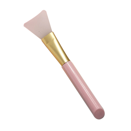 DIY Facial Mask Make Tool Makeup Blender Cosmetic Foundation Soft Silicone Brush - pink