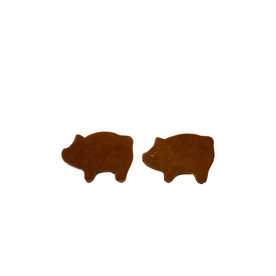 Marranito Stud Earrings | Puerquitos Earrings, Pan Dulce Puerco Cochinitos