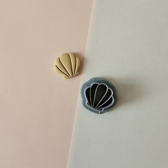 Seashell #3 | Polymer Clay Cutter