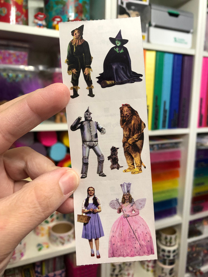 Wizard Of Oz Sticker Strip