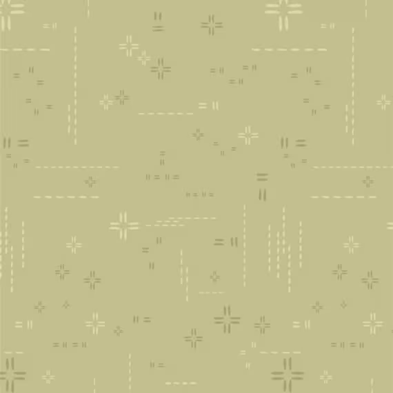 Subtle Sage, Decostitch Elements, Green Quilting Cotton Blender Fabric, Art Gallery Fabrics