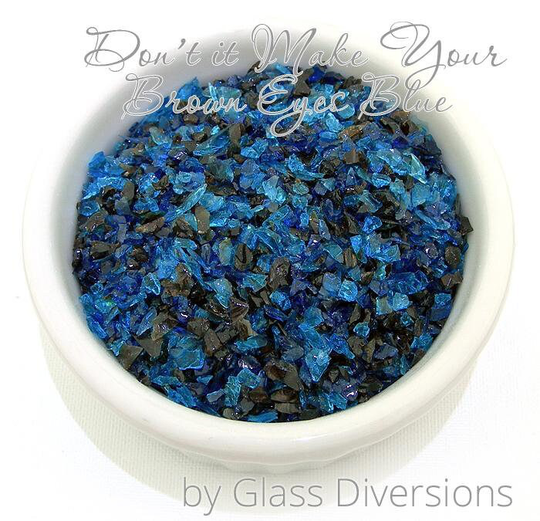 Don't It Make Your Brown Eyes Blue Frit Blend Coe 96