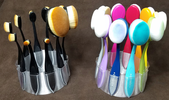 Ring Toss Blender Brush Caddie, Tool Caddy, Mixed Media Caddie