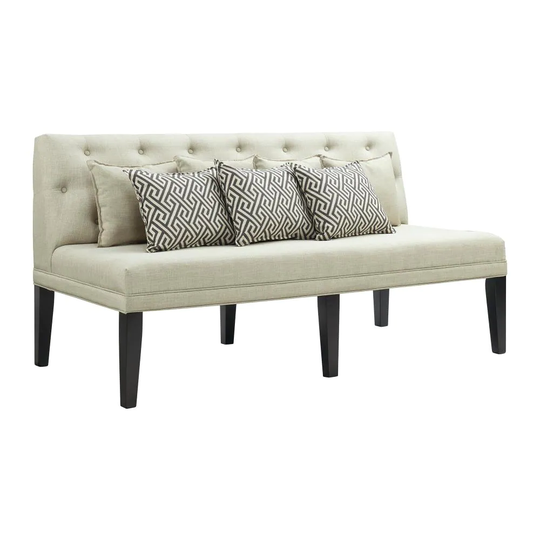 Picket House Furnishings Mara Modern Taupe Polyester/Blend Sofa in Brown | DMD140SFTS