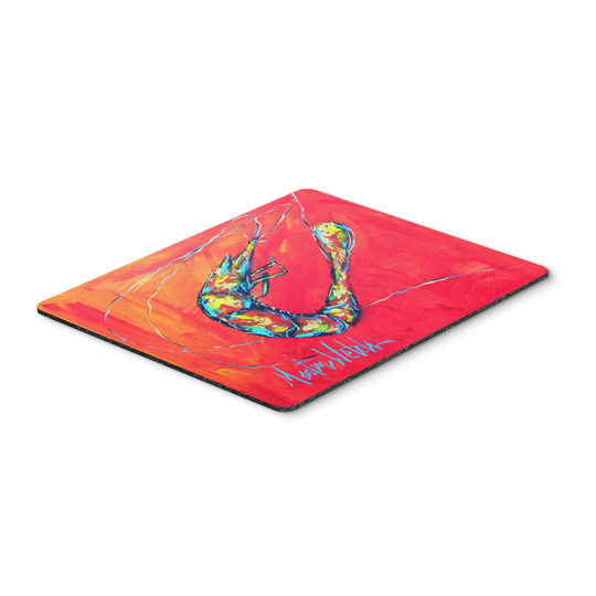 Caroline's Treasures MW1097MP Shrimp Seafood Three Mouse Pad, Hot Pad or Trivet, Large, multicolor