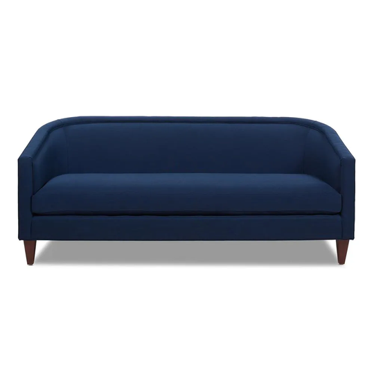 Jennifer Taylor Home Annette Glam Midnight Blue Yarn Dye Polyester/Blend Sofa | S63420-3-878