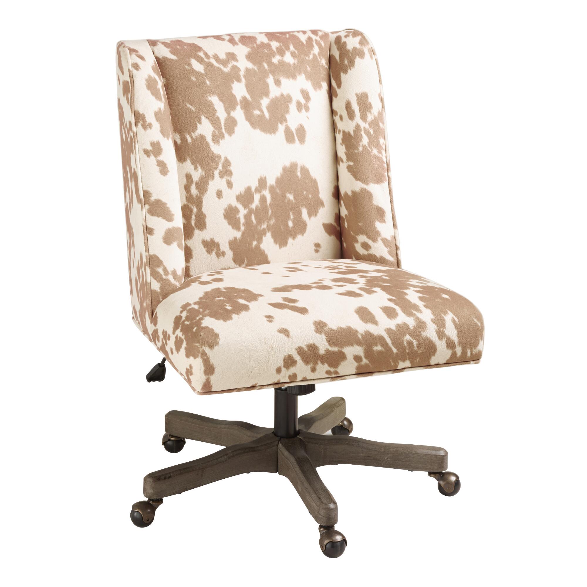 Ava Upholstered Home Office Chair - Fabric by World Market