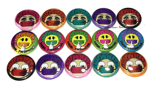 Scrub Tech Magnet, 1", 1.25", Button Surgical Tech, Scrub, Party Favor, Theme, Sr001