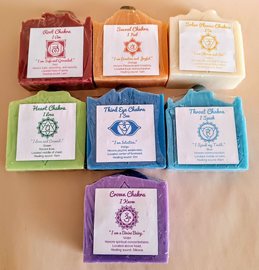 Chakra Soap Line | Sold Individually
