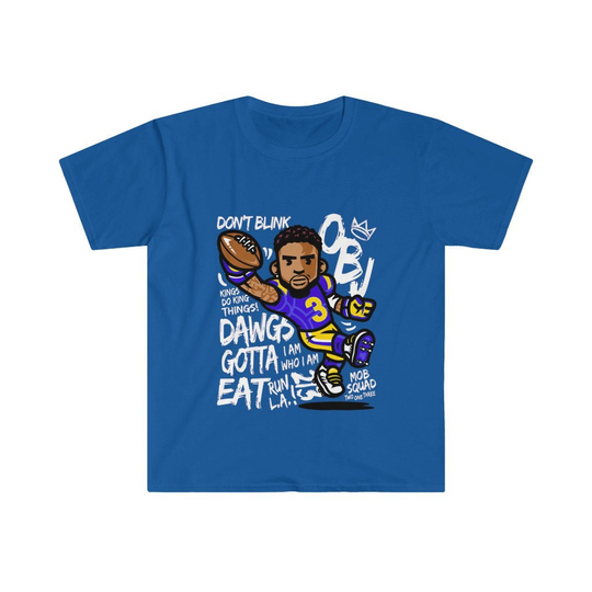 Odell Beckham Jr - Unisex Softstyle T-Shirt | Los Angeles Rams