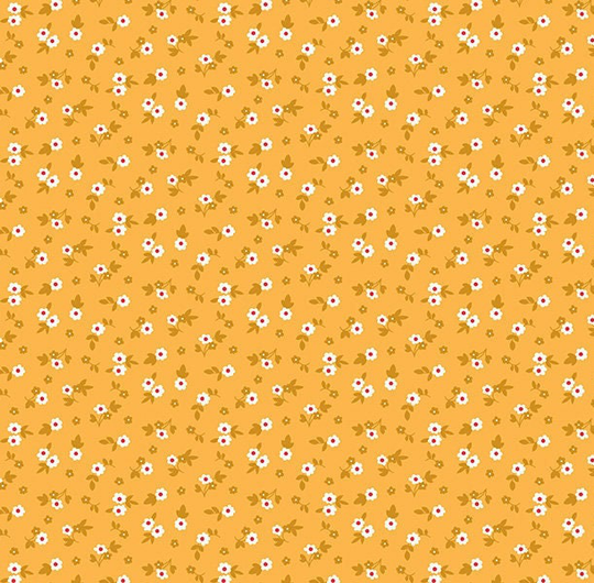 Cook Book Blossom Daisy, Lori Holt For Riley Blake, 1/2 Yard - Cut Continuously, C11763-Daisy