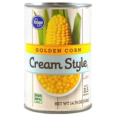 Kroger Cream Style Golden Corn - 14.75 oz