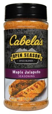 Cabela's Open Season Spice Blends Maple Jalapeno Seasoning
