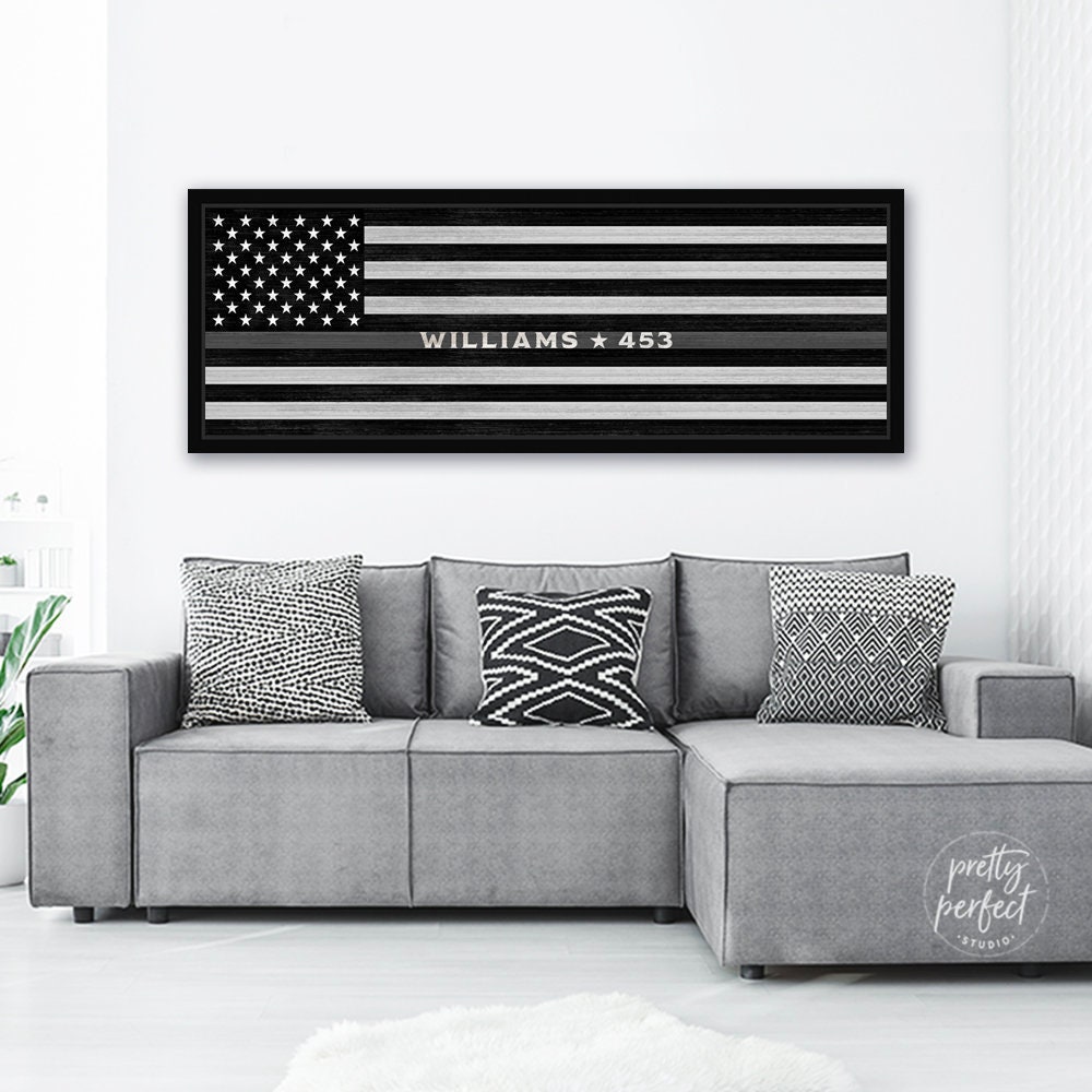 Correctional Officer Gifts | Corrections Gift Thin Silver Line Gray Grey For Officers