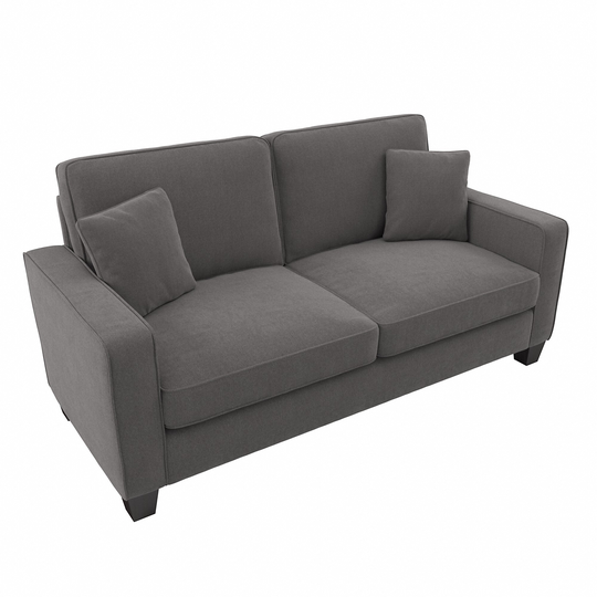Bush Furniture Stockton Modern French Gray Herringbone Fabric Polyester/Blend Sofa | SNJ73SFGH-03K