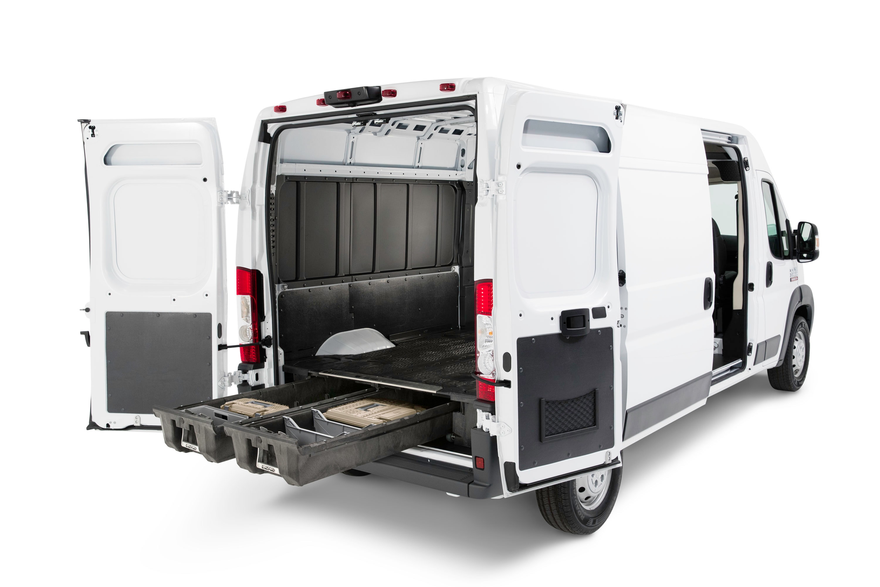 DECKED DECKED Storage System for RAM Promaster (2014-current)- 159-in wheel base in Black | VNRA13PROM65