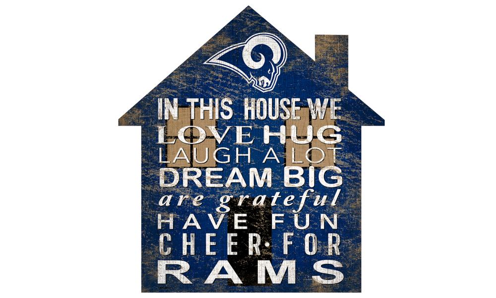 Fan Creations Los Angeles Rams 12-in H x 12-in W Sports Print | N0880-LAR