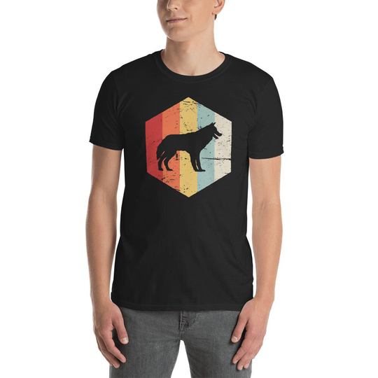 Retro Wolf T-Shirt/Alpha Pack Tee Shirt Gift For Wildlife Enthusiasts & Conservationists | Unisex
