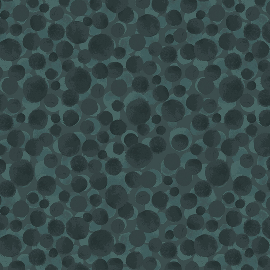 Blender Cotton Fabric By The Yard - Bumbleberries Dark Seas Lewis & Irene Bb0303