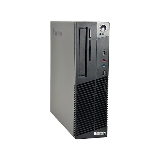 Lenovo M73 Refurbished Small Form Factor Desktop Computer, Core i5-4570 3.2Ghz, 8GB Memory, 2TB HDD, DVDRW, Win10P64