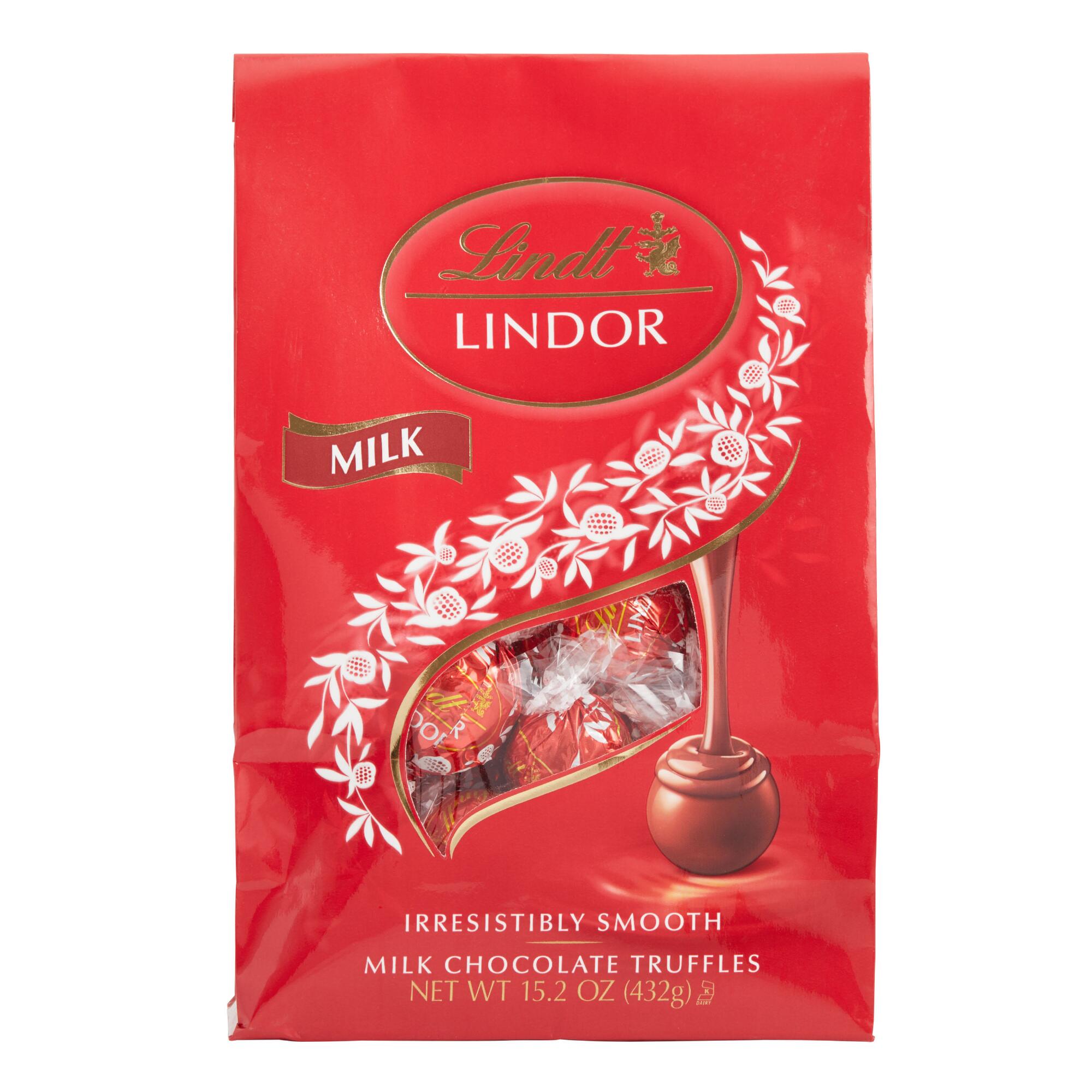 Lindt Lindor Milk Chocolate Truffle Bag by World Market