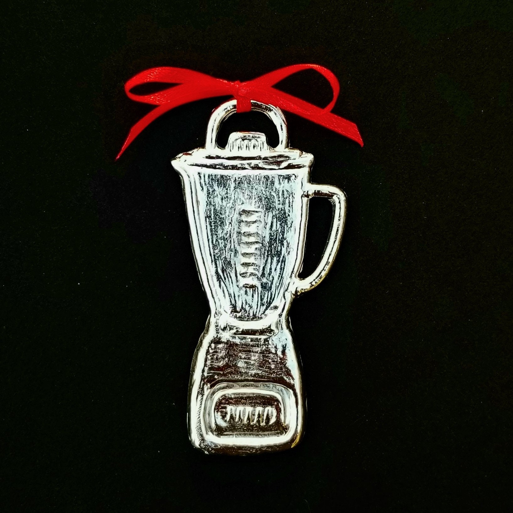 Kitchen Blender Pewter Ornament