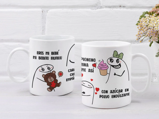 Mi Bebito Fiufiu Mug, Spanish Funny Trending Regalos En Español, Tiktok Flork Taza Mug 15Oz