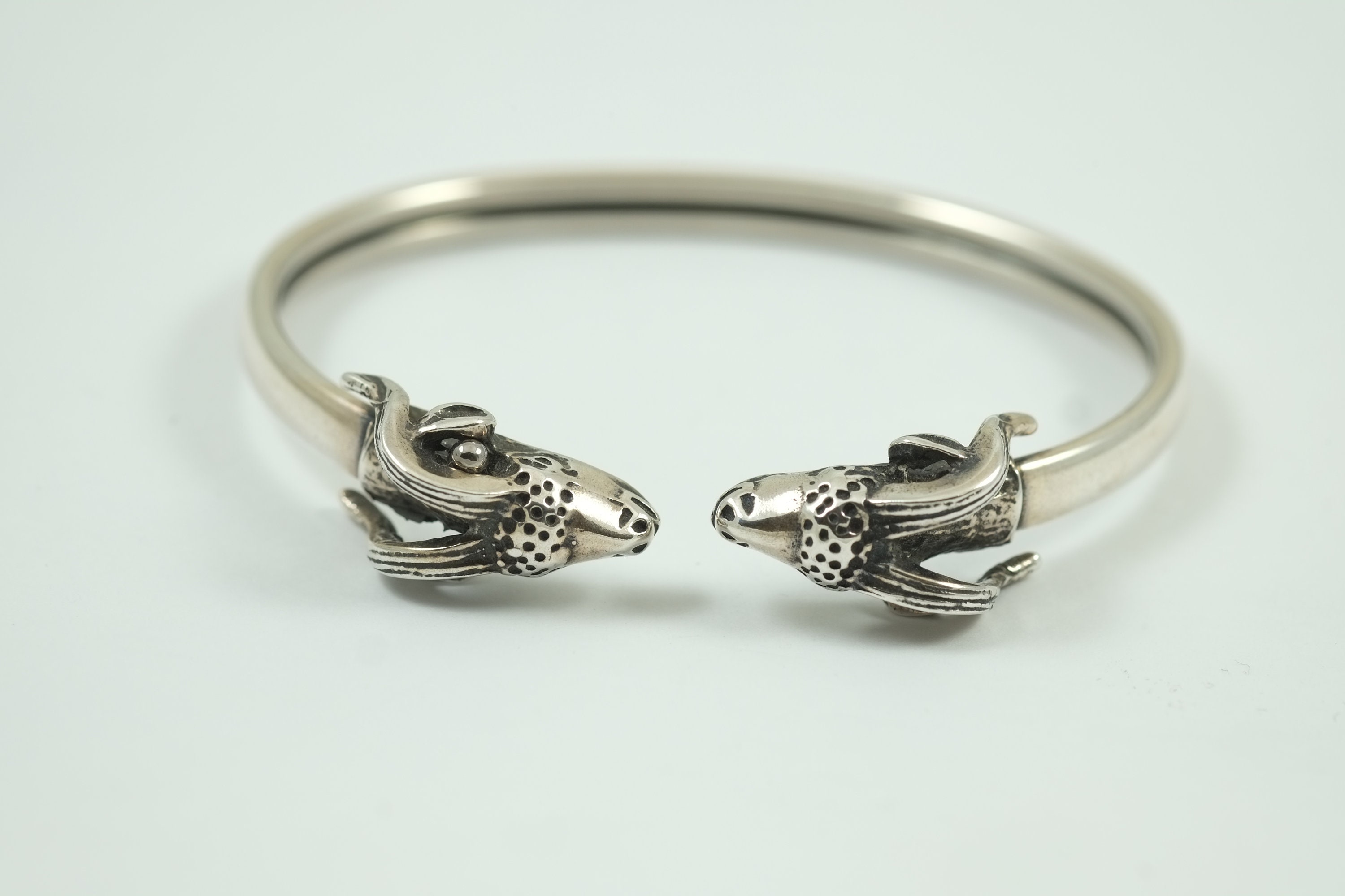 Silver Ram Bracelet, Rams Head Sterling Silver, Greek Jewellery, Cuff Bracelet
