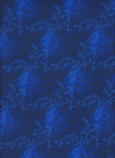 Tonal Vineyard Blender Royal Blue Wide Backing By Foust 108 Inches Wide 100% Cotton Quilting Fabric Ft 47603-206