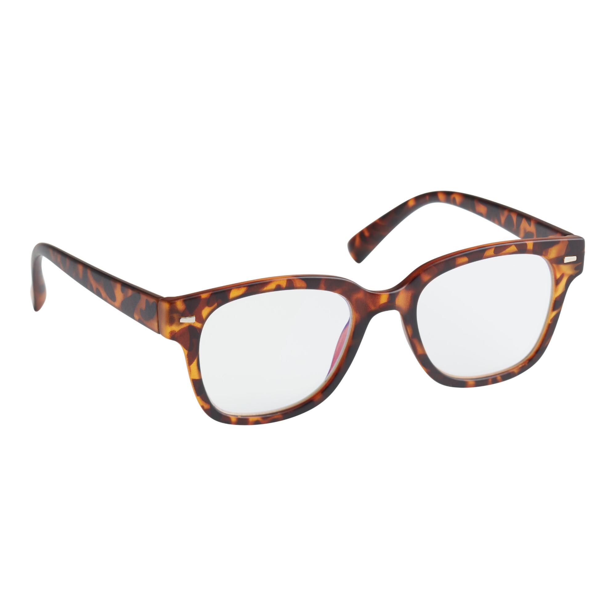 Tortoiseshell Blue Light Blocking Glasses by World Market