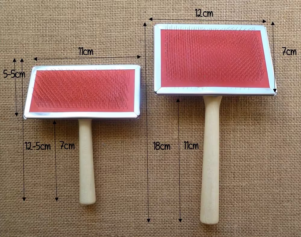 Carding Combs 2 Sizes - Flick Carder Needle Felting Wet Carders Merino Wool Silk & Blending Roving