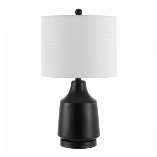 Gray Black Atrius Table Lamp by World Market