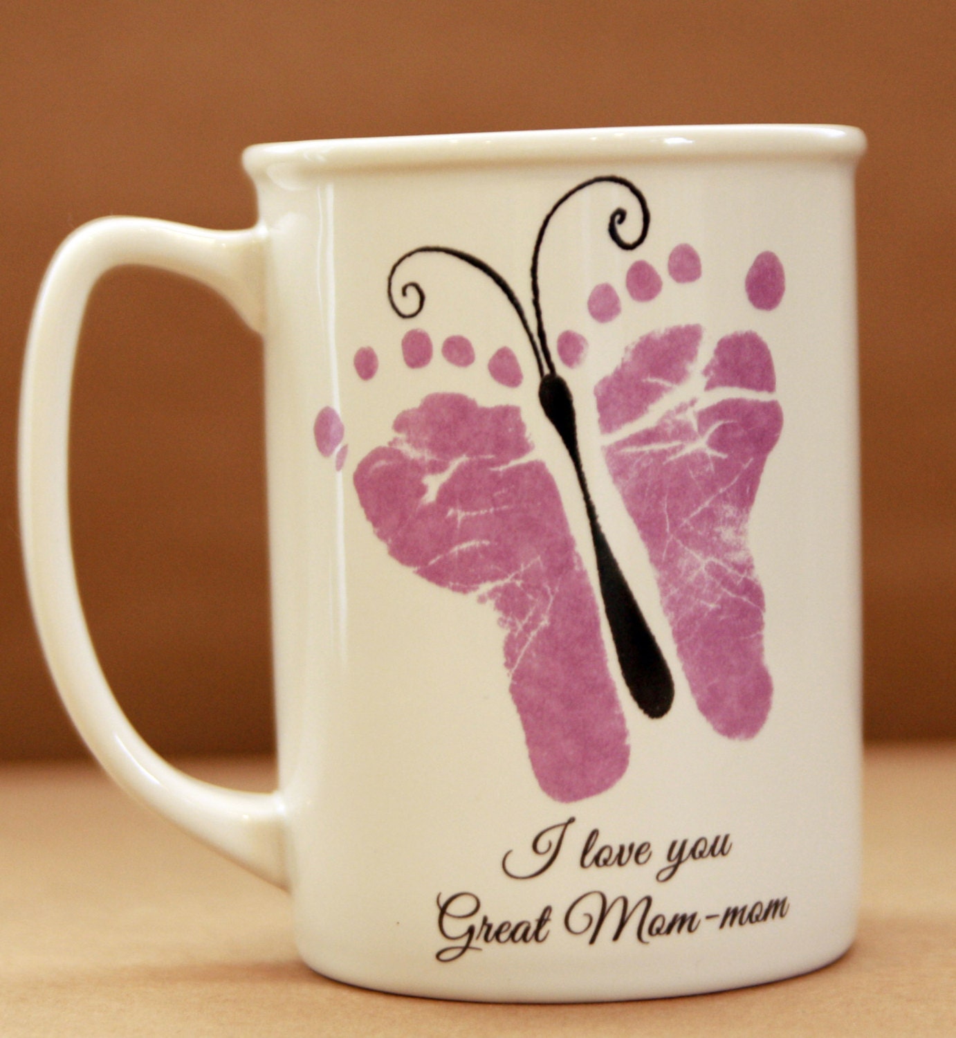 Butterfly Footprint Mug 401 Mug