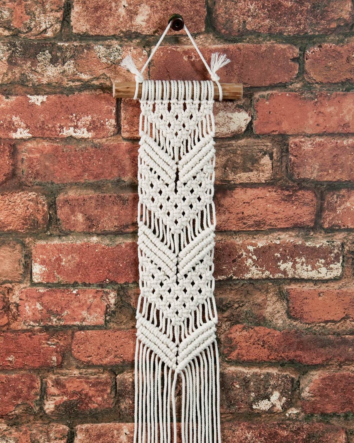 Solid Oak Make-Ram Mini Kit - Chevrons Macrame