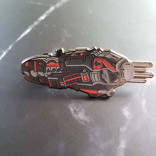 Rocinante Spaceship Enamel Pin