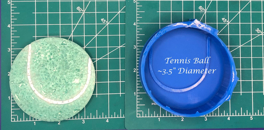 Tennis Ball Silicone Freshie Mold