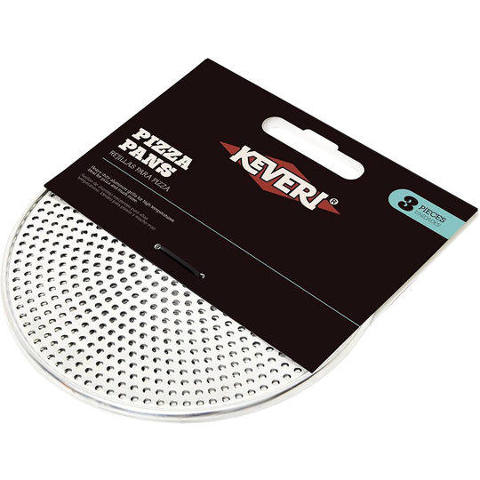 Keveri Grills 12-inch Pizza Pans for Keveri H1 Grill, pack of 3 | APIZ