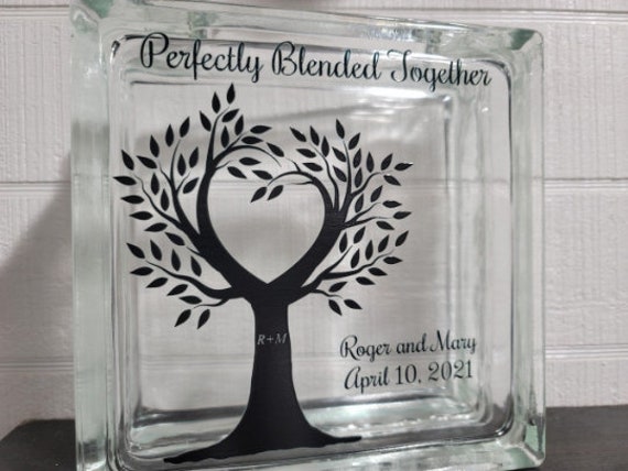 Perfectly Blended Together-Blended Family-Unity Ceremony-Sand Set-Tree-Tpuwus257