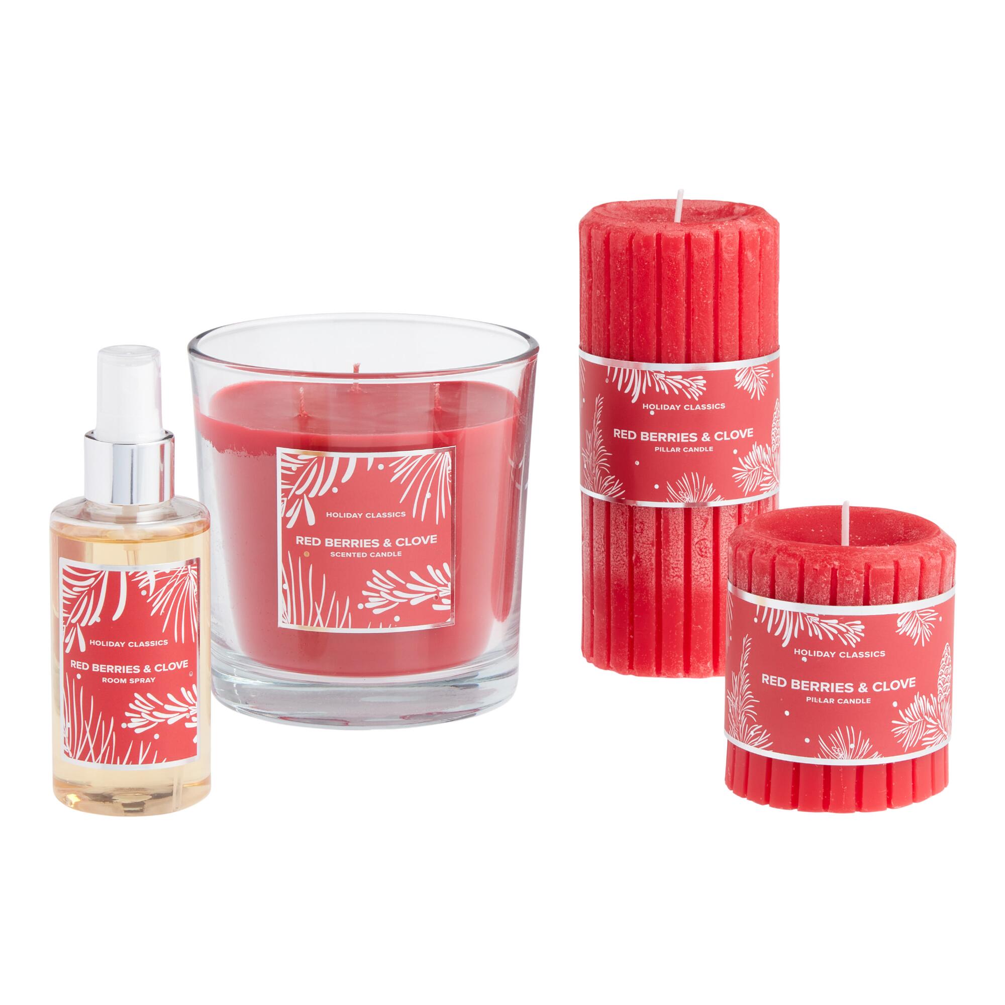 Red Berries and Clove Candle Collection by World Market