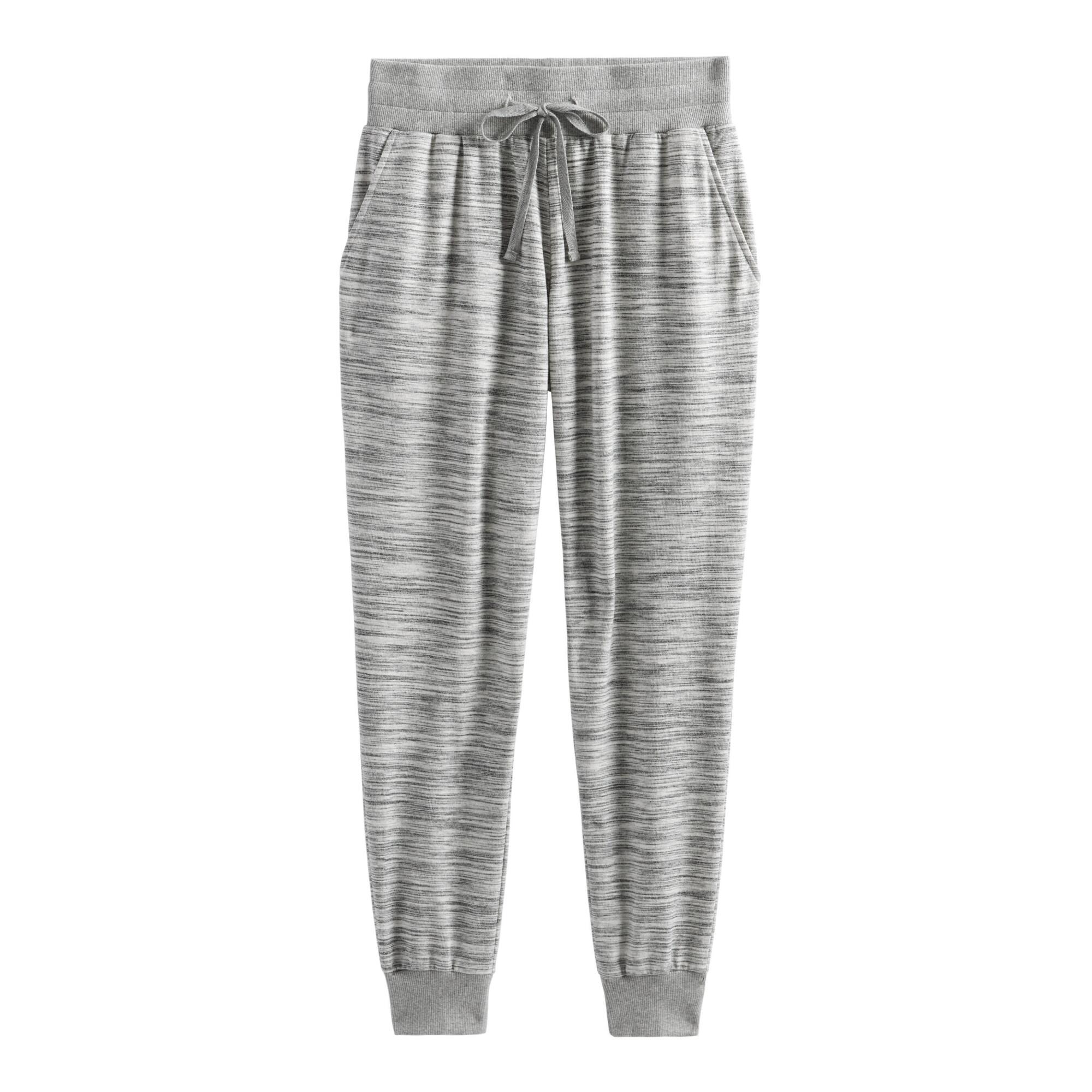 Heather Gray Space Dye Lounge Joggers With Pockets - Small by World Market