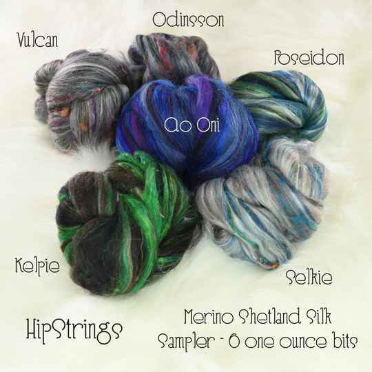 Merino Shetland Silk Signature Blend Sampler - 6 Oz