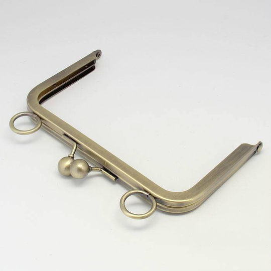 1 Pc Retro Antique Bronze Metal Purse Frame /Handle 15 X 8.5cm | 5.9 3.3 Inch E321