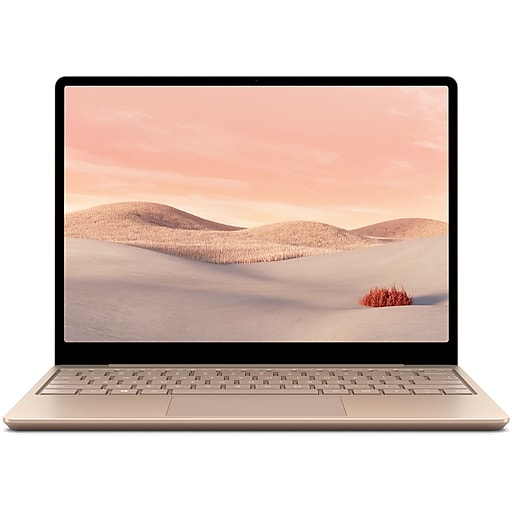 Microsoft Surface Laptop Go 12.4" Touch-screen, Intel i5-1035G1, 8GB Memory, 256GB SSD, Windows 10 Home, Sandstone (THJ-00035)