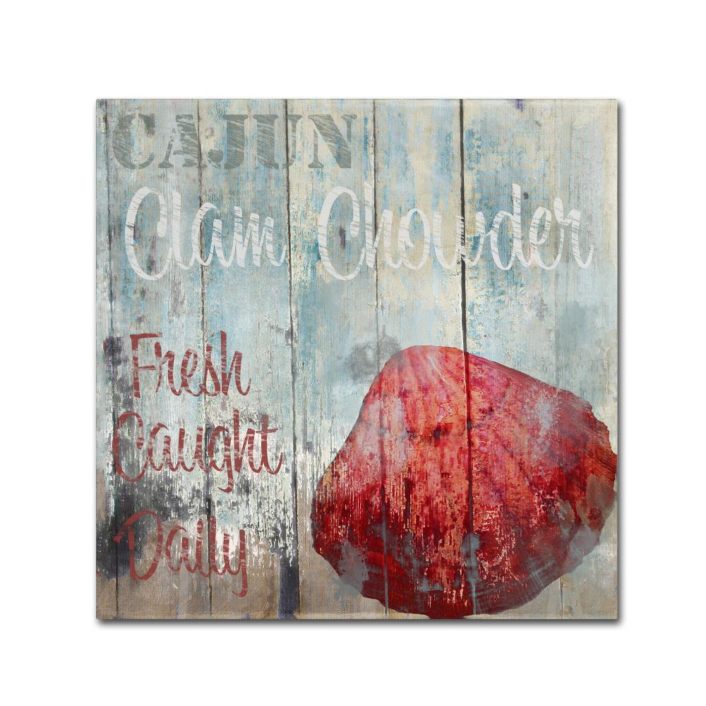 Trademark Fine Art Color Bakery "New Orleans Seafood IV" 14x14 Canvas Art | ALI4091-C1414GG