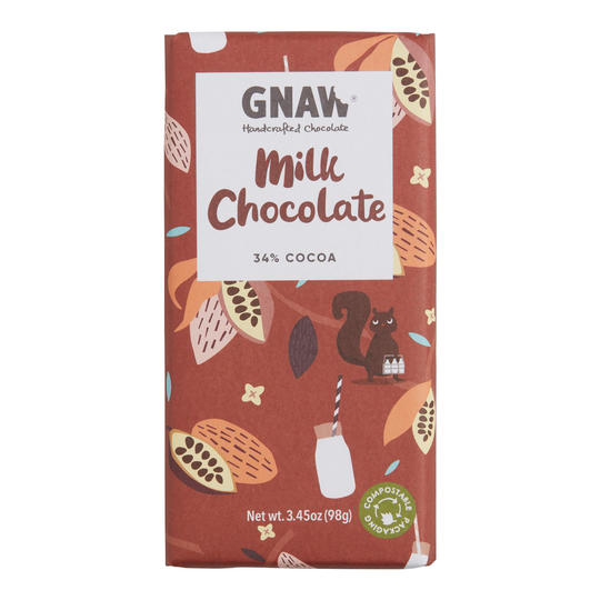 Gnaw Milk Chocolate Bar Set Of 3 by World Market